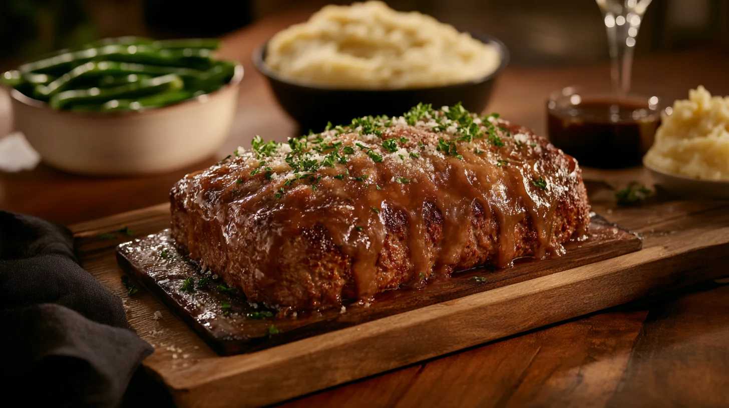 Homemade Meatloaf with Onion Soup Mix