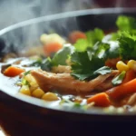 Caldo de Pollo Recipe with Fresh Ingredients