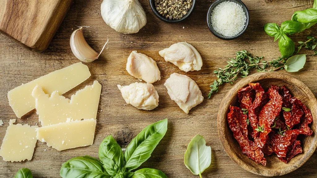 Key ingredients for making Marry Me Soup