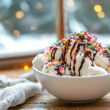 Snow Ice Cream Recipe