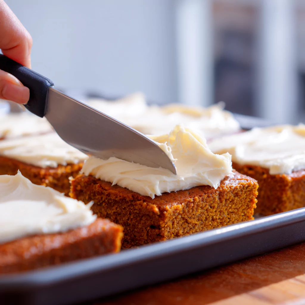 Frosting Pumpkin Bars
