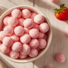 Strawberry Yogurt Dots