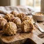 Delicious Peanut Butter Greek Yogurt Bites for a healthy snack option
