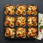 High-protein egg biscuits for a healthy snack option