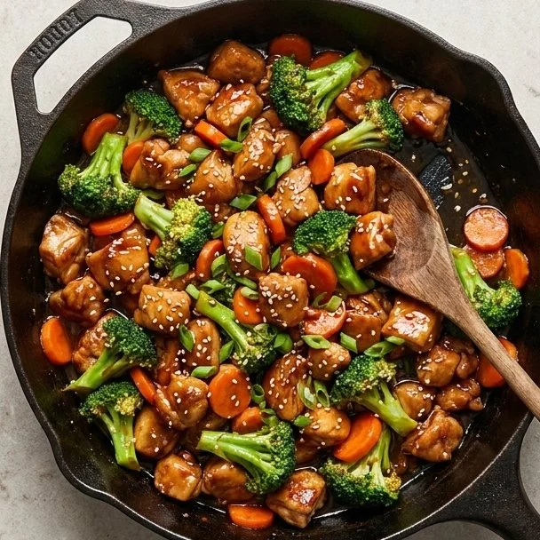 Sticky chicken rice bowl recipe for convenient meal prep.